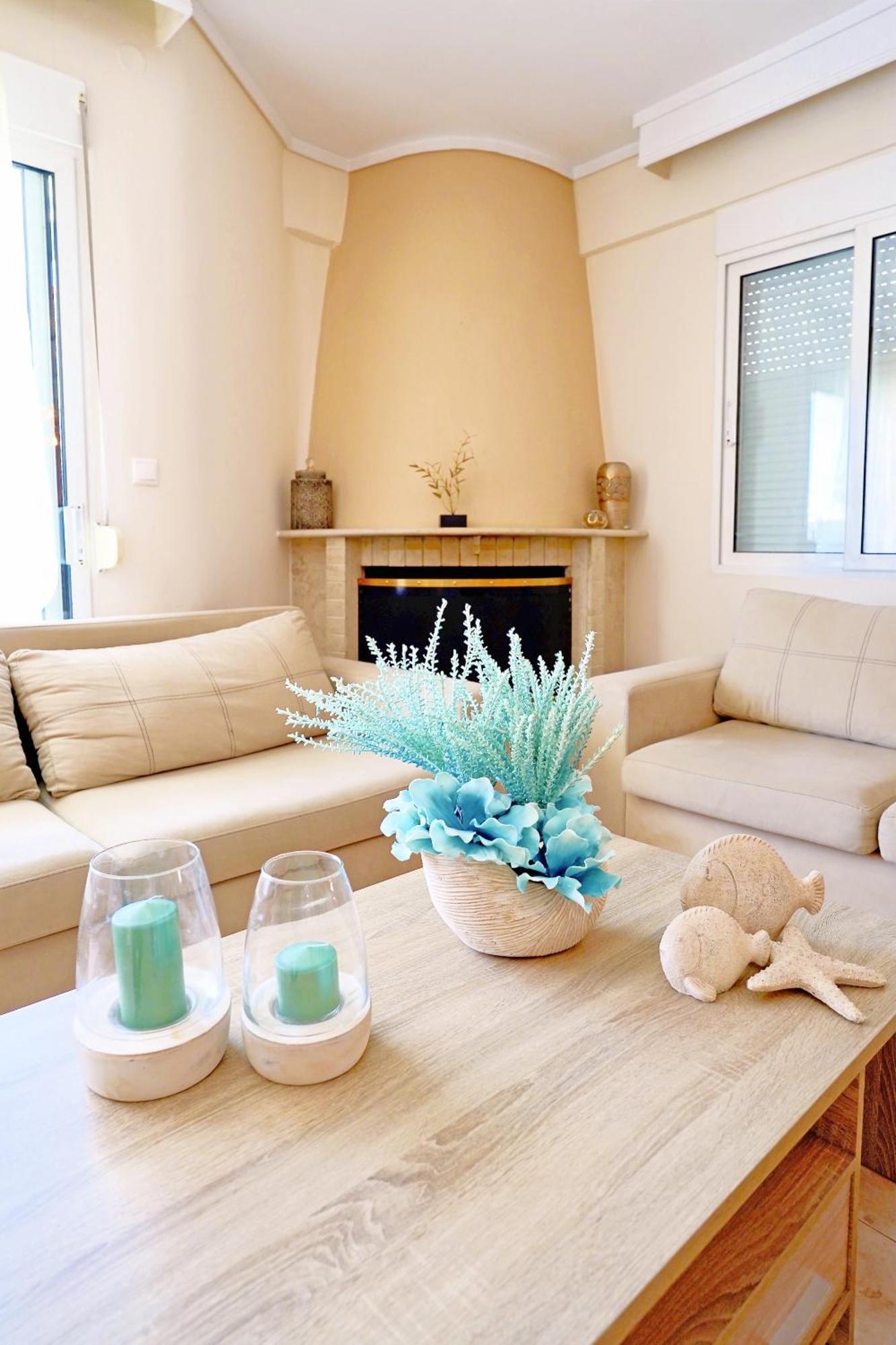 Lovely And Sunny Apartament 300M From Beach!! Peraía Esterno foto